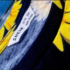 SHEIN kids sunflower shirt